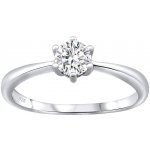 SILVEGO stříbrný prsten Sophia se Swarovski Zirconia JJJR0849sw – Zboží Dáma