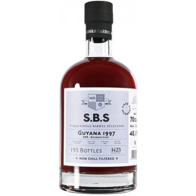 S.B.S. Guyana 1997 SWR Bourbon Cask 48,1% 0,7 l (holá láhev) – Zbozi.Blesk.cz