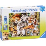 Ravensburger Velká kočka 200 dílků – Zboží Dáma