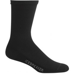 Icebreaker Mens Lifestyle Light Crew Black