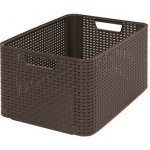 CURVER 205850 Úložný košík STYLE BOX - L - hnědý (03616-210) – Zbozi.Blesk.cz