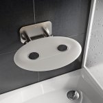 Ravak Sprchové sedátko OVO P sklopné B8F0000049 – Sleviste.cz