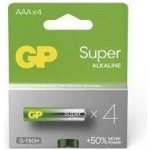 GP Super Alkaline AAA 4ks 03024AETA-B4 – Hledejceny.cz
