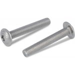 INOX ISO 7380-2 šrouby s půlkulatou hlavou a límcem, vnitřním 6-hr, celý závit, nerez A2 Varianta: ISO 7380-2 šroub půlkulatá hlava s límcem, imbus celozávit, nerez A2 M6X75/75 – Zboží Mobilmania