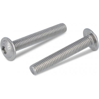 INOX ISO 7380-2 šrouby s půlkulatou hlavou a límcem, vnitřním 6-hr, celý závit, nerez A2 Varianta: ISO 7380-2 šroub půlkulatá hlava s límcem, imbus celozávit, nerez A2 M6X75/75 – Zboží Mobilmania