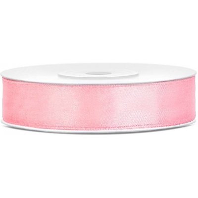 PartyDeco Světle růžová stuha 12 mm x 25 m (1 ks) – Hledejceny.cz
