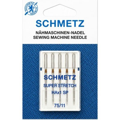Overlockové jehly SCHMETZ HAx1 SP 75 – Zbozi.Blesk.cz