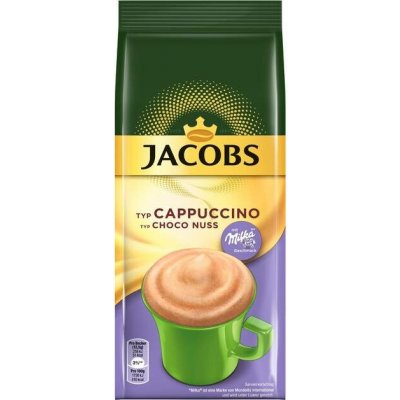 Jacobs Milka Cappuccino Oříškové 0,4 kg – Zboží Dáma
