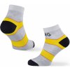 Warg Trail dámské ponožky Low Wool šedá/žlutá