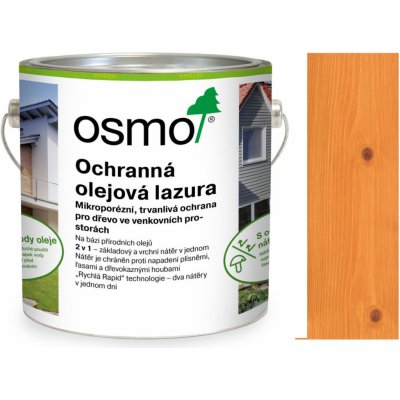 Osmo 731 Ochranná olejová lazura 2,5 l Oregon Pinie – Zbozi.Blesk.cz