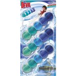 Dr. Devil WC Bicolor 5ball závěsný WC blok Polar aqua 3 x 35 g – Zboží Mobilmania