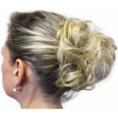 Gumička s vlasy - 1 blond – Zboží Dáma