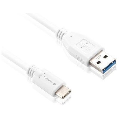 Kabel GoGEN USB/USB-C, 2m - bílý – Zboží Mobilmania