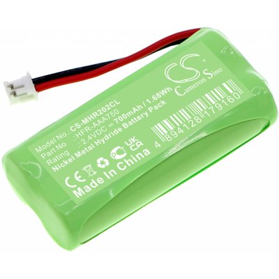 Cameron Sino CS-MHR202CL 2.4V Ni-MH 700mAh zelená - neoriginální – Zboží Živě