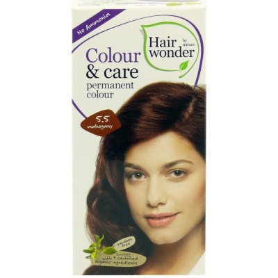 Hairwonder přírodní dlouhotrvající barva BIO Mahagon 5.5