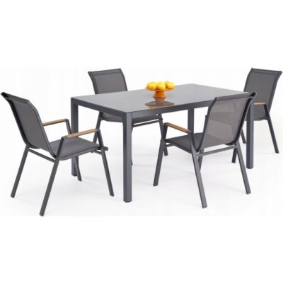 Halmar Hover 150 cm x 90 cm x 75 cm antracit – Hledejceny.cz