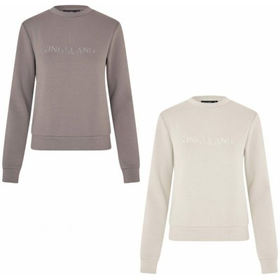 Mikina Kingsland Lola dámská beige rainy – Zboží Dáma