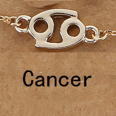 Girly náramek Gold Zodiac znamenia Rak BT118/CANCER
