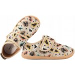 Befado dětské Barefoot bačkory Softer s dinosaury 902X056 – Zboží Dáma