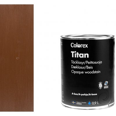 Colorex Titan 0,9 l hnědá