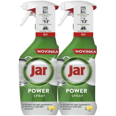 Jar Power Spray Citronová Vůně 2 x 500 ml – Hledejceny.cz
