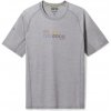 Pánské sportovní tričko Smartwool pánské merino triko Active UL Graphic SS Tee light gray hill