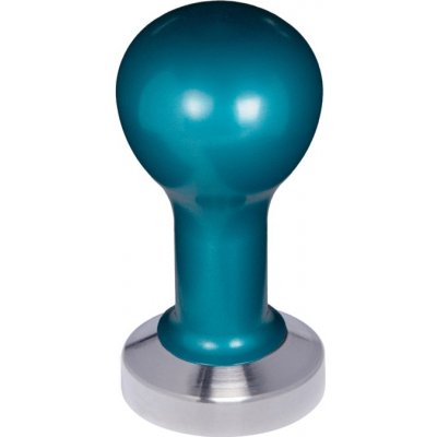 Buna Café Tamper kov modrý, nerez mat, plochý 49 mm – Zboží Dáma
