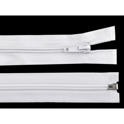 Spirálový zip No 5 délka 100 cm bundový, malé, 101 bílá – Hledejceny.cz