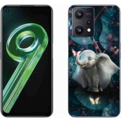 Pouzdro mmCase Gelové Realme 9 Pro+ 5G - roztomilý slon