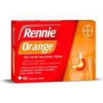 RENNIE ORANGE 680MG/80MG TBL MND 48 – Hledejceny.cz
