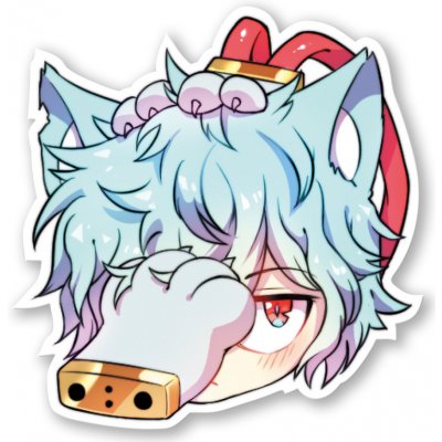 Boku no Hero Academia (BNHA) Samolepka Tomura Cat – Zboží Živě