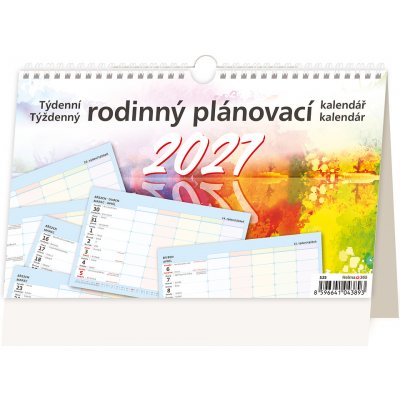 Helma 365 Týdenní rodinný plánovací 2027 – Sleviste.cz
