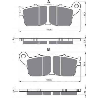 GOLDFREN brzdové desky 323 S33 – Hledejceny.cz