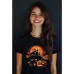 Dámské tričko Halloween strašidelný – Zboží Dáma
