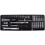 HONITON Sada hlavic šestihranných 1/4" 53 dílů – Zboží Dáma