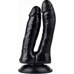LOLO dvojité dildo černé - 16cm – Zboží Dáma