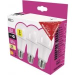 Emos LED žárovka Classic A60, 13,2W, E27, teplá bílá, 3 ks – Zboží Živě