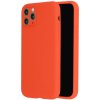 Pouzdro a kryt na mobilní telefon Apple Pouzdro Vennus Silicone Lite Iphone 13 oranžové