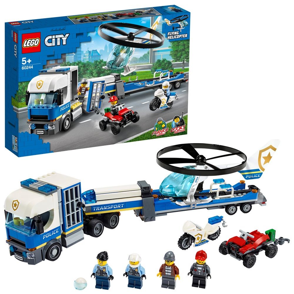 LEGO® City 60244 Přeprava policejního vrtulníku od 990 Kč - Heureka.cz