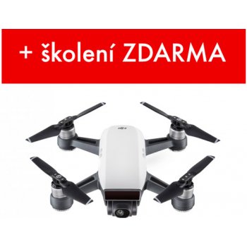 DJI Spark (Alpine White version) + Vysílač – DJIS0200TX