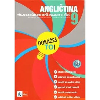 Angličtina 9 - Dokážeš to! - Výklad a cvičení pro lepší znalosti v 9. třídě - Brezigar Barbara a kolektiv