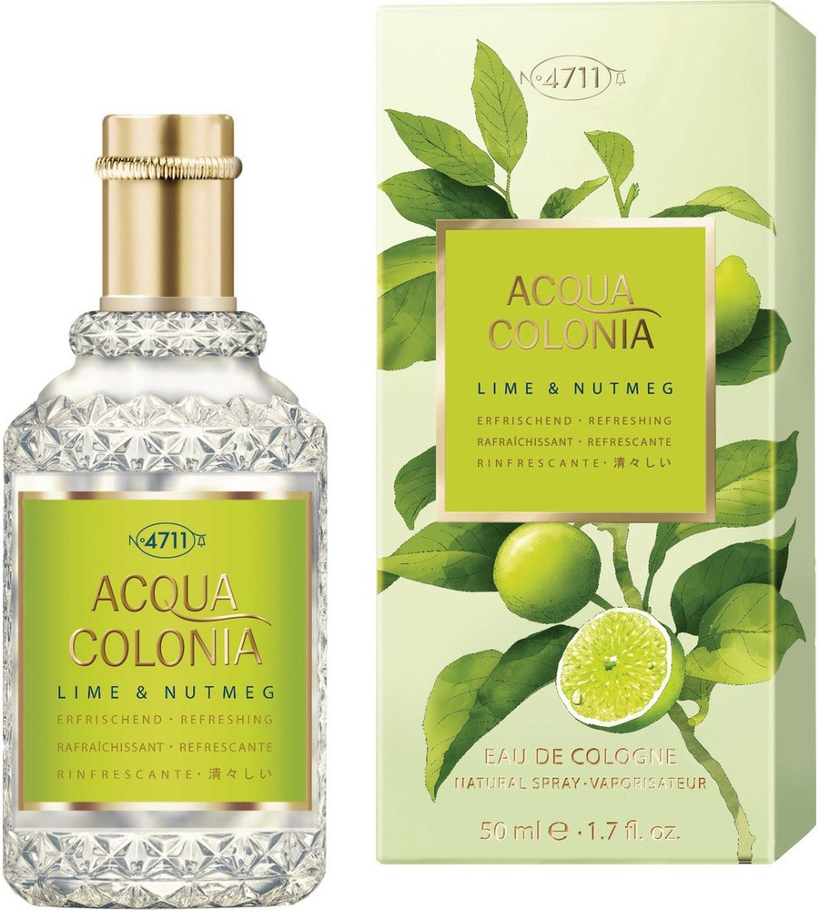 4711 Acqua Colonia Lime & Nutmeg kolínská voda unisex 50 ml