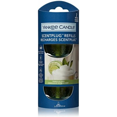 Yankee Candle Náhradní náplň do elektrického difuzéru Organic Kit Vanilla Lime 2 x 18,5 ml
