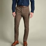 Charles Tyrwhitt Ultimate Non-Iron Chinos Mocha – Sleviste.cz