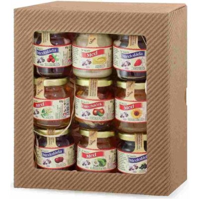 Jankar Profi Dárková kazeta Medoniéra 9 x 60 g – Zboží Dáma