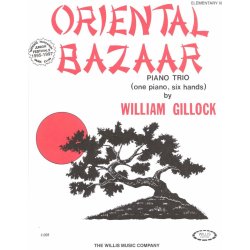 Oriental Bazaar od William Gillock 1 klavír 6 rukou