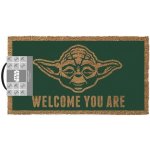 Pyramid International Star Wars: Yoda Welcome You Are 60 x 40 cm zelená – Zboží Dáma