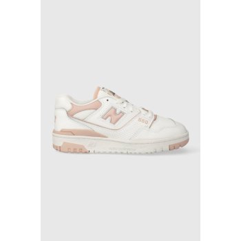 New Balance 550 white pink