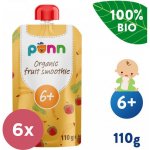 Salvest Põnn BIO Ovocné smoothie s ananasem 6 x 110 g – Zboží Dáma