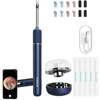 Bebird Note 5 Pro (modrý) otoskop na čištění uší s kamerou – Zboží Dáma